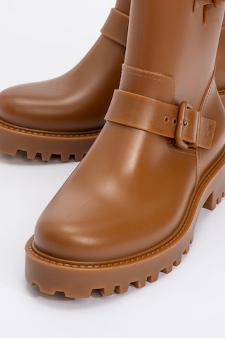 Luvishoes Luvi Shoes Zone Taba Kadın Yağmur Botu Taba