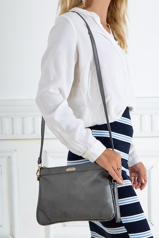 Uzun Kısa Askılı Platin Kadın Portföy Çanta 1995 Kadın