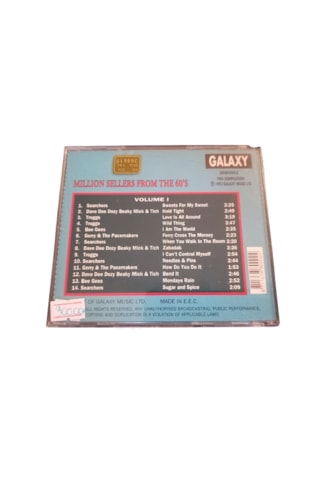 Mıllıon Sellers From The 60's Cd