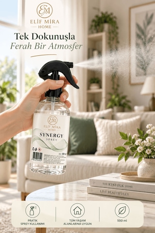 Oda Kokusu Sprey Sinerji Çiçek Kalıcı Oda Parfümü 500 Ml Çiçek Bahçesi