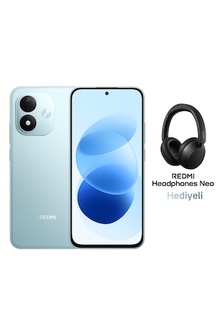 Xiaomi Redmi Note 17 5G 6 GB 256 GB (Xiaomi Türkiye Garantili) Mavi+Xiaomi Redmi Neo Bluetooth 5.4 Kulaküstü Siyah Kulaklık