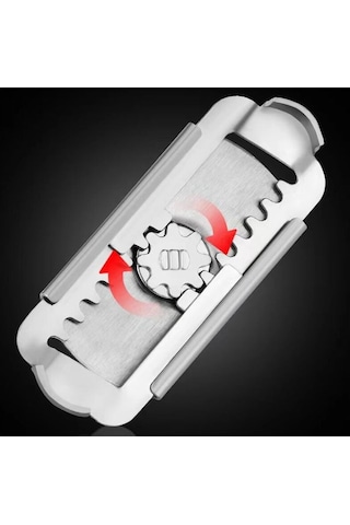 Ayarlanabilir Paslanmaz Çelik Konserve Açacağı, Kapak Açacağı, Şişe Açacağı, Mutfak Aksesuarı, Konserve Açacağı 3-9,5 Cm Yeşil Diğer