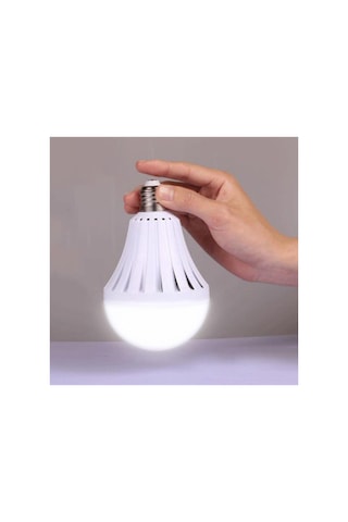 Pazarız 4 Adet 9 Watt Led Ampul Şarjlı Acil Aydınlatma Ve Kamp Lamba
