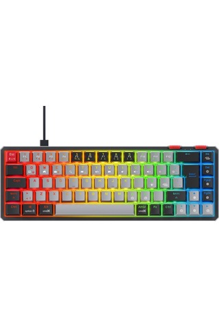 Rgb Işıklı Gaming Oyuncu Klavyesi Red Switch Kablolu Gamer Klavye Diğer