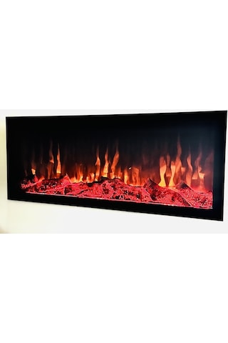 14 Efekt Dekoratif Şömine Bluetoooth+kumanda+çıtırtı 120x25x16 Cm