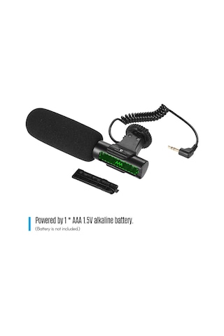 Yifomall "profesyonel Süper Kardiyoid Mikrofon - Dslr Ve Kameralar İçin Yüksek Kaliteli Video & Vlog Çekimleri"