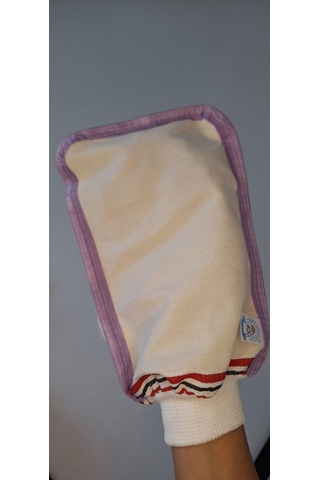 Eker-mor Biyeli Hızlıgiy Kese-banyo Ve Duş Kesesi-lastikli Kese