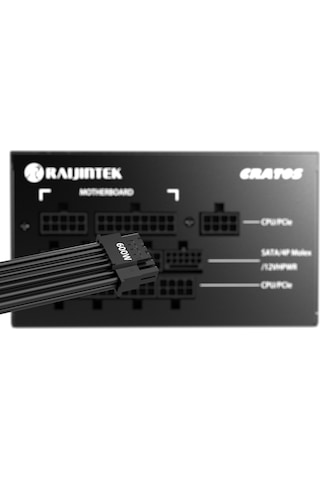 Raijintek RJ-0R30B00005 Cratos 1000 W 80+ GOLD PCIe 5.0 Full Modüler ATX Güç Kaynağı