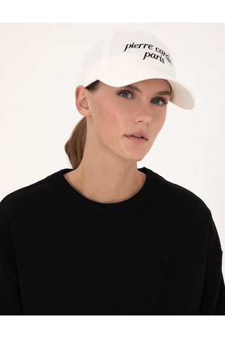 Pierre Cardin Kadın Beyaz Şapka 50317689-vr013 Beyaz