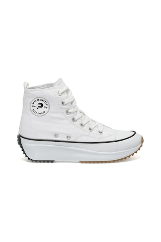 Proshot Perla Hı W 3fx Beyaz Kadın High Sneaker 000000000101350970 Beyaz