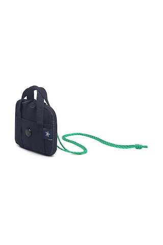 Smart Bags Mikro Poly Kumaş Askılı Mini Boy Kadın Cüzdanı 3346 Lacivert