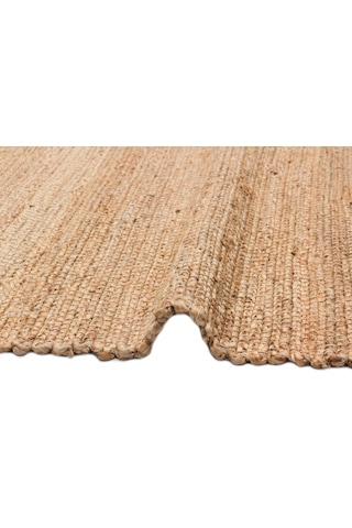 Natura Nt02 Düz Jüt El Dokuma Bej Modern Kilim