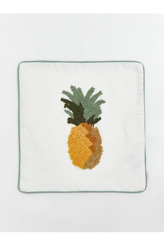 Karışık Ananas Baskılı Kırlent Kılıfı 40x50 Cm