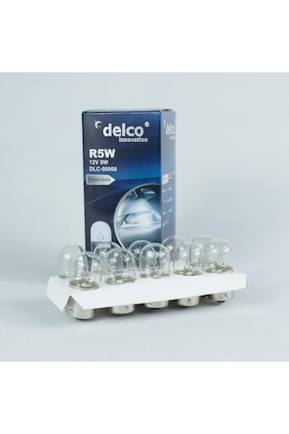 Delco U.s.a 67 R5w Halogen Ampul 12 Volt 5watt Ba15s 10 Adet