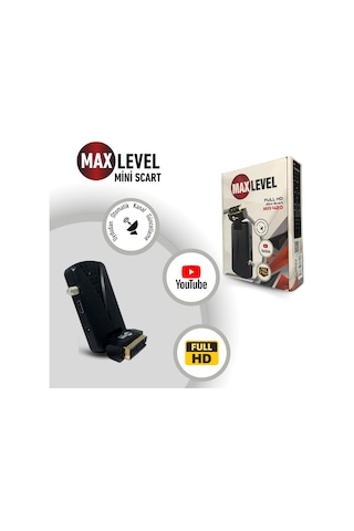Maxlevel MR-420 Scart HD Uydu Alıcısı