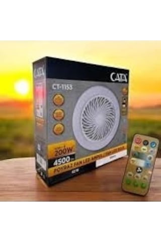 Xianwen Cata Ct-1153 Poyraz Fan Led Ampul