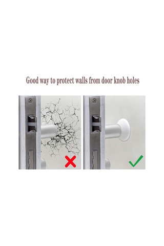 Parçalar Şeffaf Kapı Durdurucu, Duvar Koruyucu Susturucu