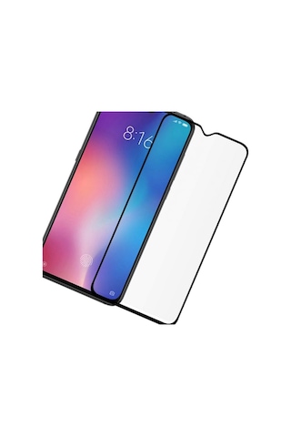 Xiaomi Mi 9Se Siyah 5D Tam Kaplayan Ekran Koruyucu Cam