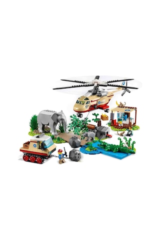 LEGO® City 60302 Vahşi Hayvan Kurtarma Operasyonu 525 Parça