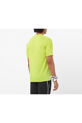 Salomon Sense Aera Ss Tee Gfx Erkek Koşu Tişörtü Lc2751000 Renkli Çok Renkli