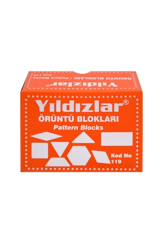 Yıldızlar Örüntü Blokları No:119 12 Adet