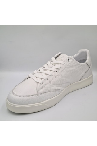 Greyder 64676 Beyaz Hakiki Deri Erkek Günlük Casual Sneaker Beyaz