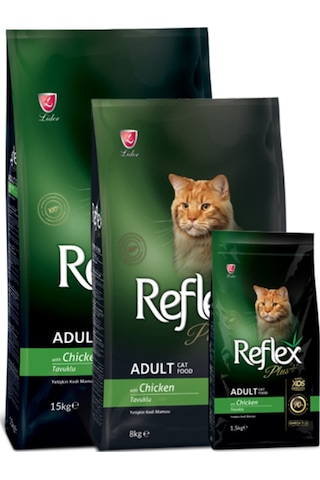 Reflex Plus Tavuklu Yetişkin Kedi Maması 8 KG