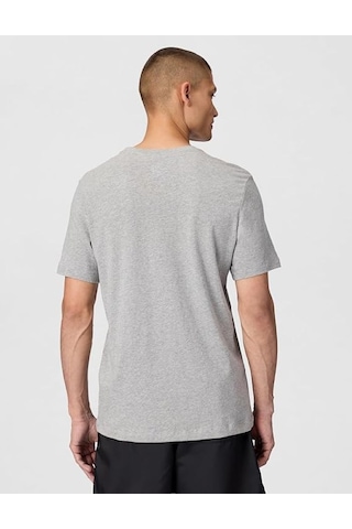 Nike M Nsw Tee Icon Ft Pamuklu Erkek Gri Spor Tişört