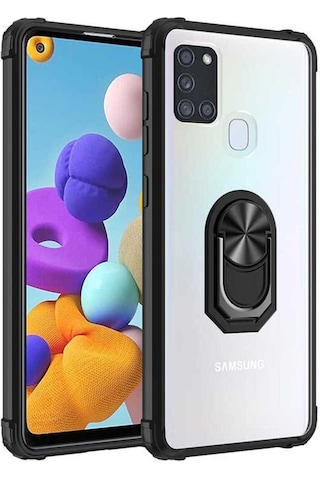 Galaxy A21s Kılıf Zore Mola Kapak Siyah
