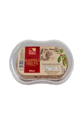 Kahveli Helva Şekerli 350 G
