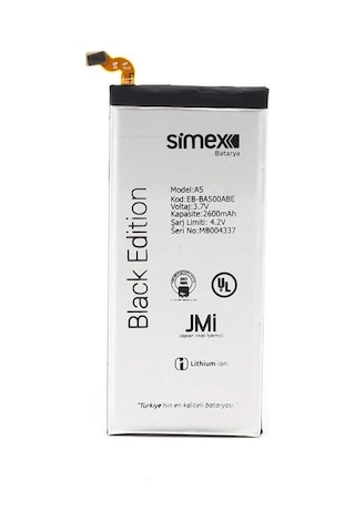 Simex Galaxy A5 İle Uyumlu Sbt-01 Batarya