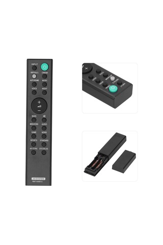 Geeroyoo Rmt-ah501u Abs Malzeme Kumanda, Sony Ht-x8500 Soundbar İçin, Kurulum Gerektirmeyen Yerine Geçici Kumanda Pil Dahil Değil