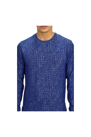 Erkek Spor Sıfır Yaka Sweatshirt R2264 Bgl-st03186 001