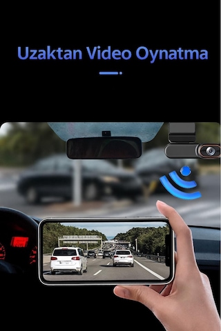 Tek Kameralı Sim Kartlı Kaza Anında Kayıt Yapan Araç Kamerası