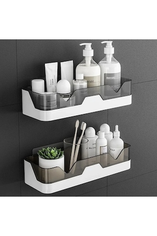 Tongxida Yeni Siyah Renkli Raflı Raf Organizatör Köşe Banyo Depolama Çok Renkli Çok Renkli