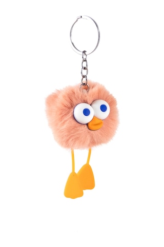 Anahtarlık Pelüş Şaşkın Surat Emoji Anahtarlık