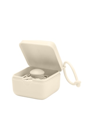 Bibs Pacifier Box Emzik Kutusu - Ivory Krem