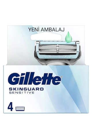 Gillette Skinguard Yedek Tıraş Bıçağı 4'lü