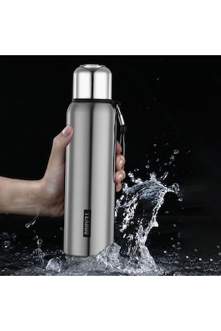 Teahoo 600 ML 316 Paslanmaz Çelik Yalıtı MLı Bardak Kumaş Kollu Taşınabilir Su Şişesi Bpa İçermez, Fda Yok Çok Renkli