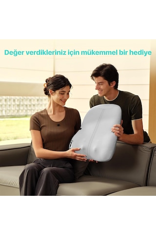 SKG Ts700 Derin Doku 4d Shiatsu Akıllı Bel Ve Sırt Masaj Yastığı Isı Terapisi & Termoterapi Gri