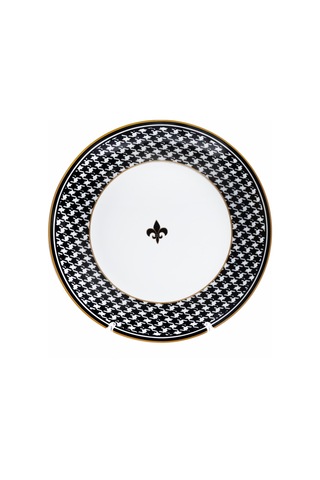 Zm Decor Siyah Inci Tabak 28 Cm