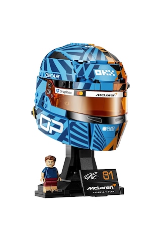 LEGO® Editions McLaren Mastercard F1® Team Oscar Piastri Kaskı 43017 - 14 Yaş ve Üzeri için F1® Modeli Yapım Seti (793 Parça)