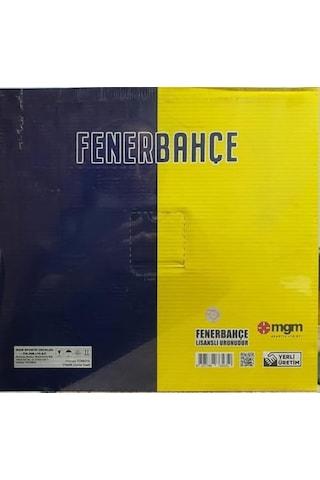 Fenerbahçe Lisanslı Duvar Saati Yazılı 0240-keçe-şekilli-48cm