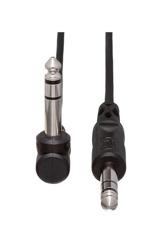 Hosa 1/4 İnç Trs M - 1/4 İnç 90 Açılı Trs M Balanslı Kablo 1.5 M Css-105r