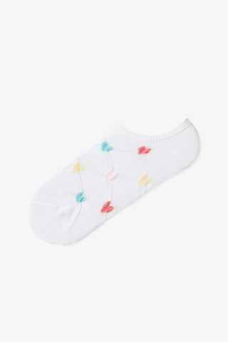 Penti Renkli Kız Çocuk Vibrant Hearts 3'lü Patik Çorap