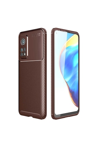 Xiaomi Mi 10T Pro 5G Kilif Zore Negro Karbon Tasarim Silikon 488221691