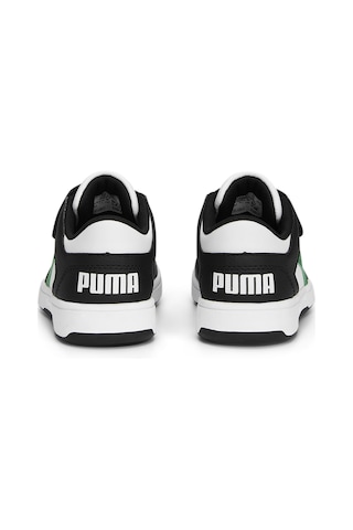 Puma Rebound Lay-up Lo Bantlı Çocuk Ayakkabı 370492 18 Beyaz
