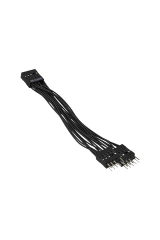 Anakart Ses Hd Uzatma Kablosu 9 Pin 1 Dişi - 2 Erkek Y Ayırıcı Pc Dıy 10 Cm - Kaiyi