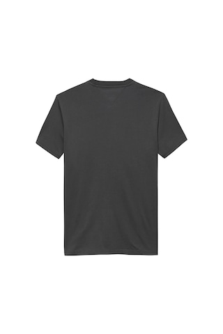 Tommy Hilfiger Tjm Slim Linear Chest Pamuklu Gri Erkek T-shirt-12260 Siyah