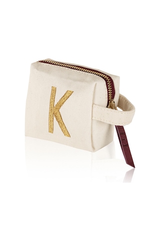 The Mia Harf Nakışlı Çanta K 14x12 Cm